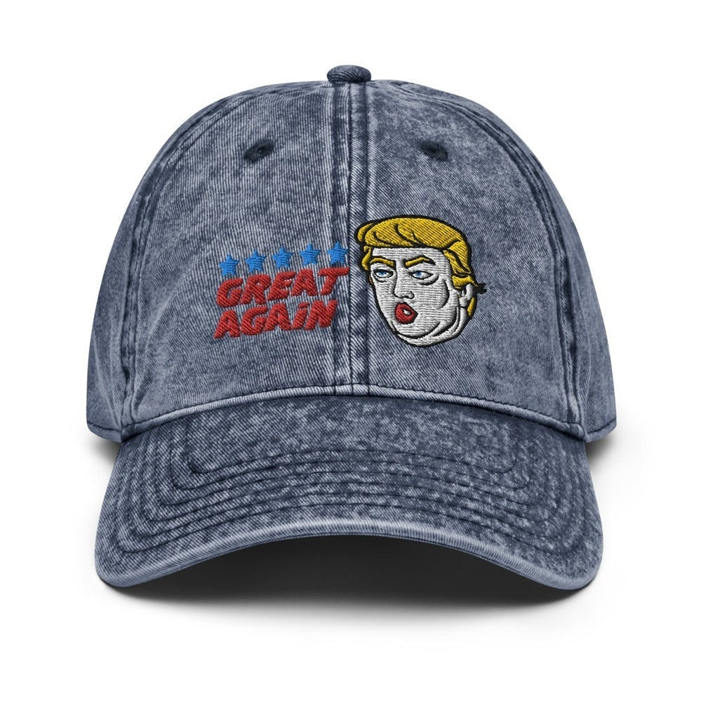 Donald Trump - Great Again | Meme Propaganda Dad Hat Cap