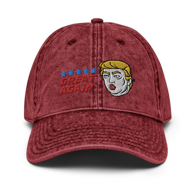 Donald Trump - Great Again | Meme Propaganda Dad Hat Cap