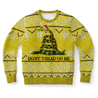 Don't Tread On Me - Santa Serpent | Ugly Xmas Sweatshirt