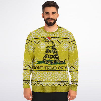 Don't Tread On Me - Santa Serpent | Ugly Xmas Sweatshirt