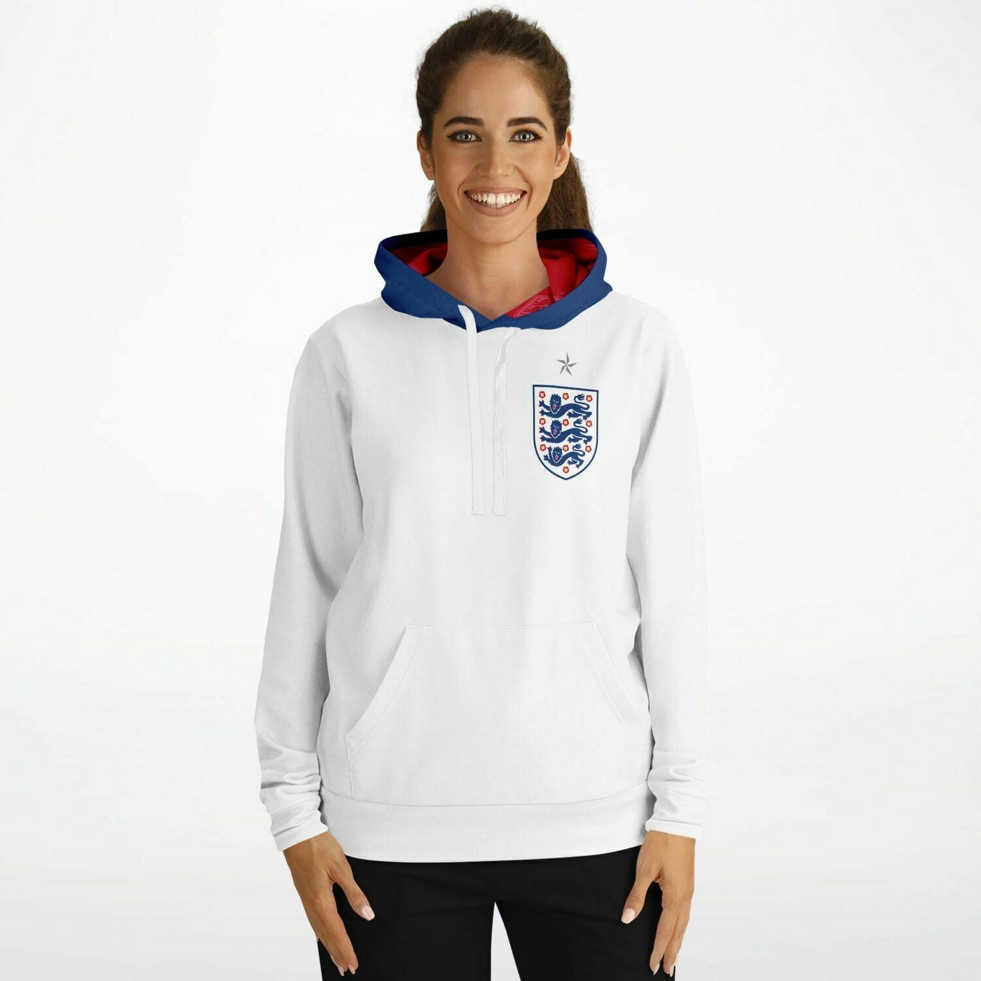 England National Team Hoodie | British Retro Soccer Hoodie