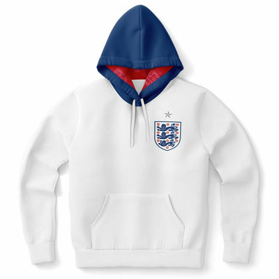 England National Team Hoodie | British Retro Soccer Hoodie