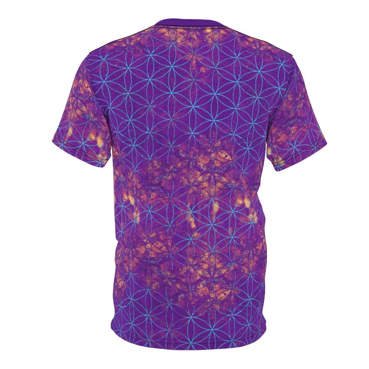 Flower of Life Hot Purple | Sacred Geometry Unisex T-Shirt