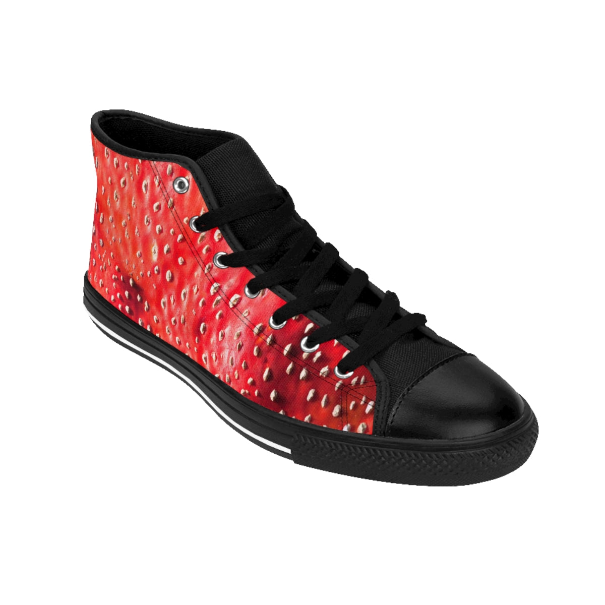 Fly Agaric All-over shoes | Hippie Raver High Top Canvas Sneakers