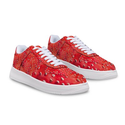 Fly Agaric All-over shoes | Hippie Raver High Top Sneakers