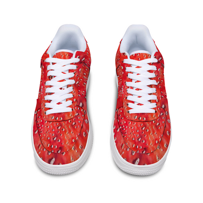 Fly Agaric All-over shoes | Hippie Raver High Top Sneakers