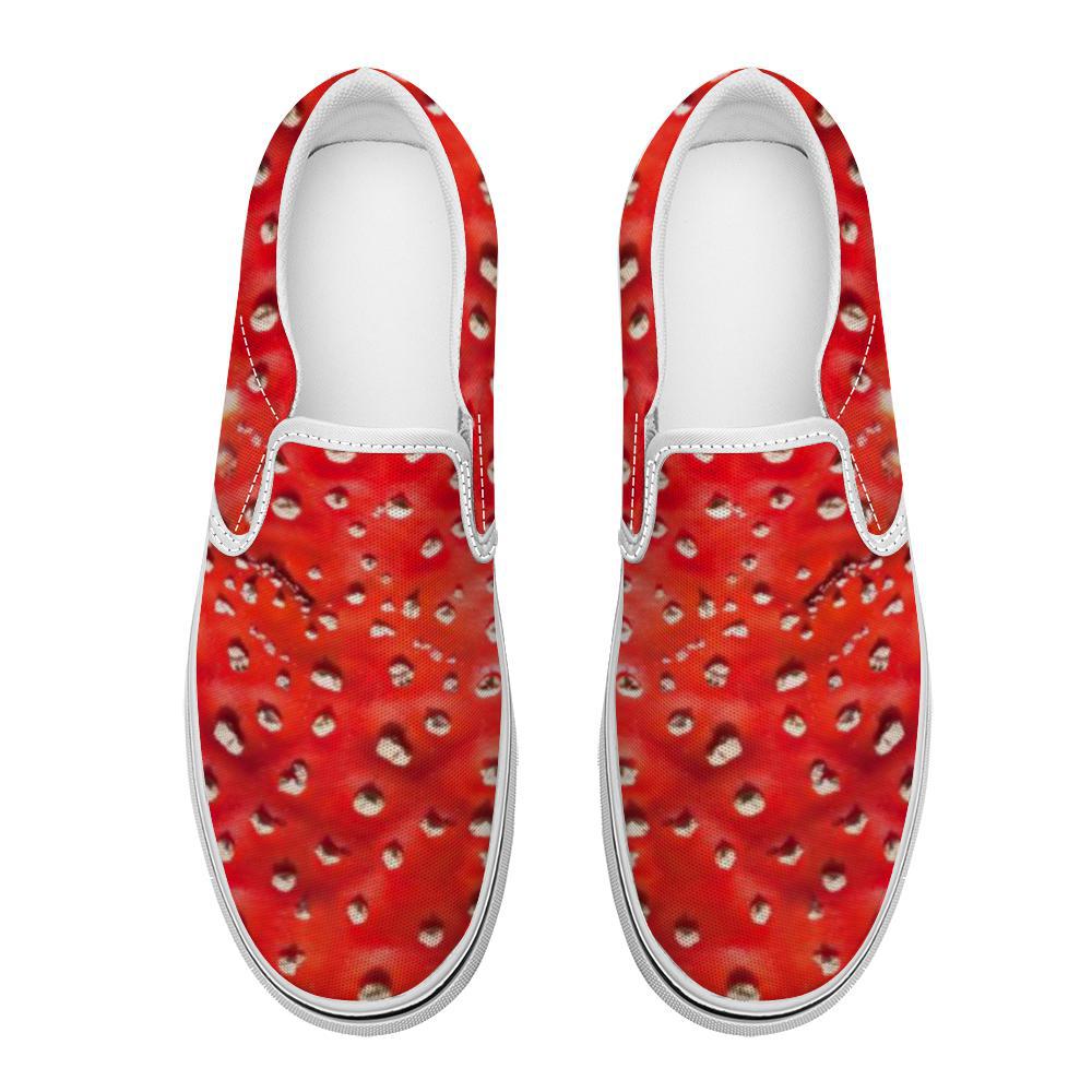 Fly Agaric All-over shoes | Hippie Raver Slip-on Sneakers