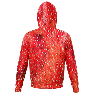 Fly Agaric all-over | Hippie Raver Zip Hoodie