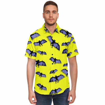 Flying Bats - Van Gogh Tribute | Art Freak Pop Short Sleeves Shirt