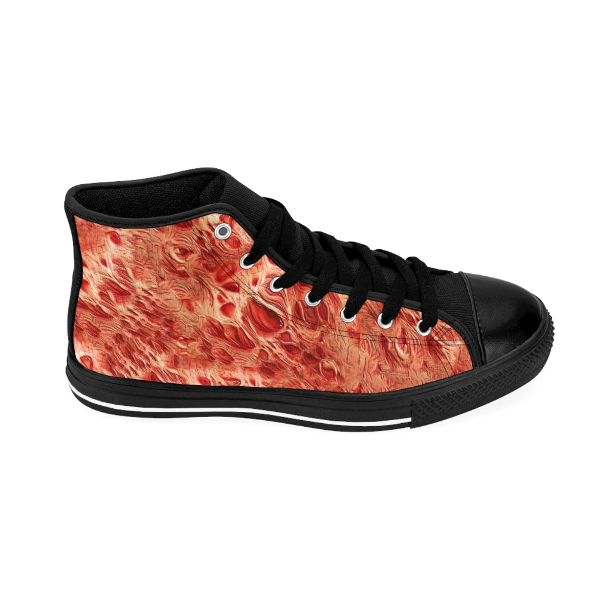 Freddy's Burns - Krueger Shoes | Halloween Freak High Top Canvas Sneakers