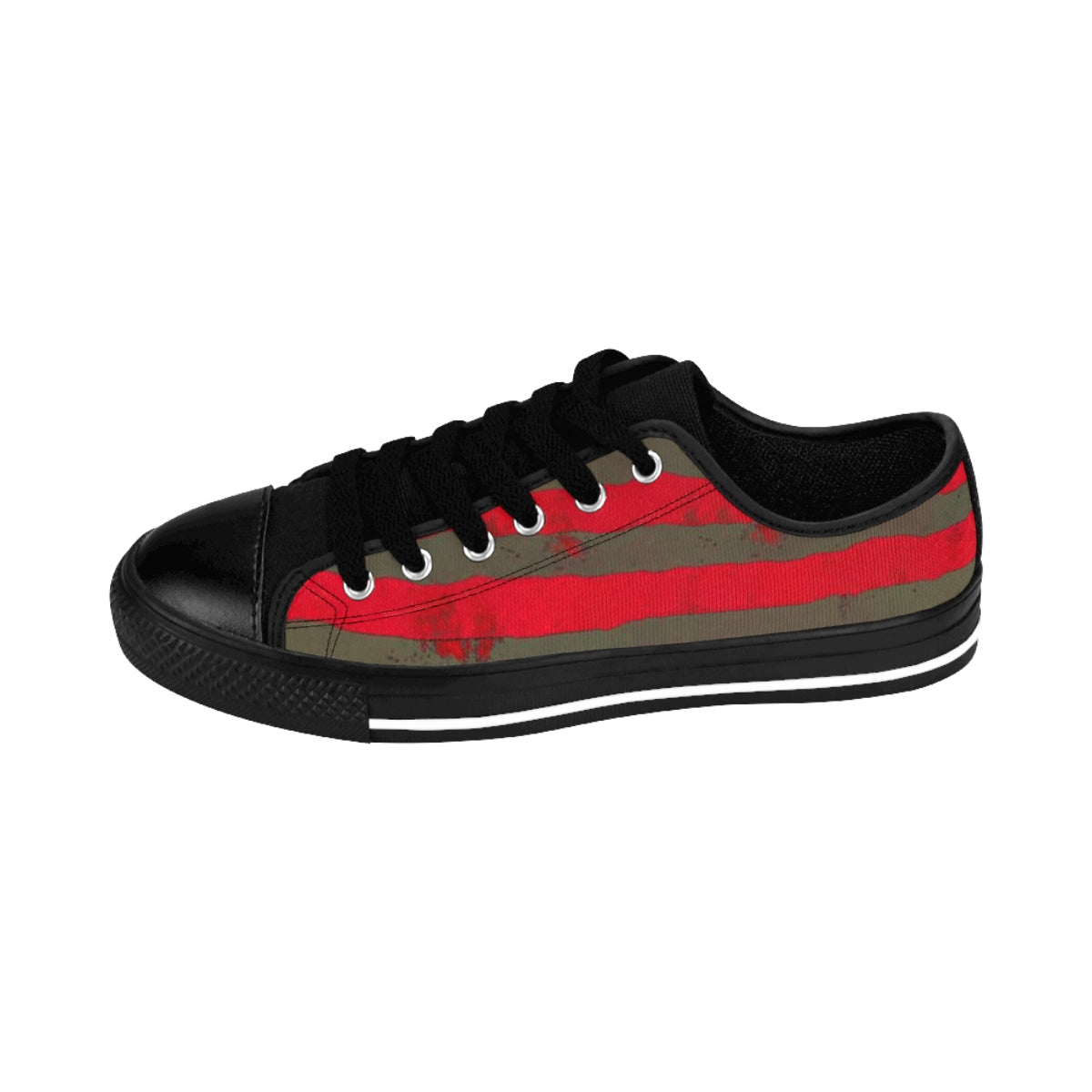 Freddy's Burns - Krueger Shoes | Halloween Freak Low Top Canvas Sneakers