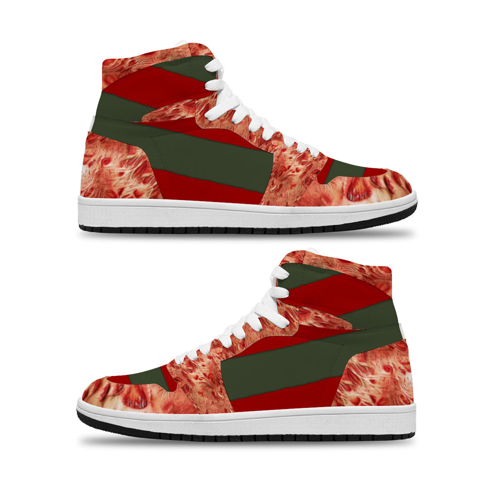 Freddy's Burns - Krueger Shoes | Horror Freak High top Sneakers