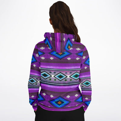 Funky Shaman Icy Purple | Native American Unisex Hoodie