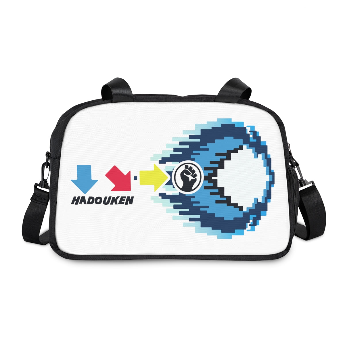 Hadouken T-Shirt - Street Fighter Arcade | Retro Gamer Fitness Handbag