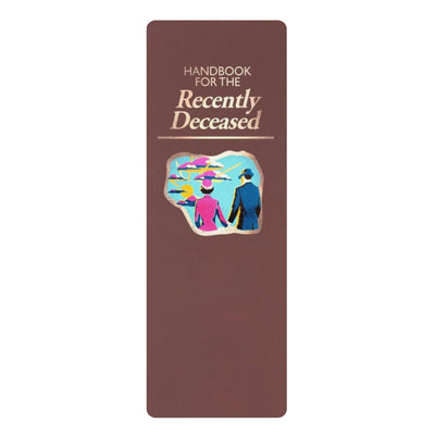 Handbook For The Recently Deceased - Beetlejuice | Rubber Yoga Mat