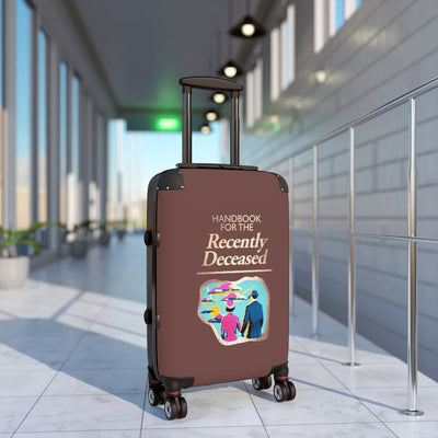 Handbook For The Recently Deceased - Beetlejuice | Travel Suitcase Luggage (3 sizes)