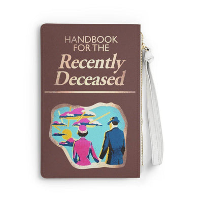 Handbook for the recently deceased | Beetlejuice Wristlet Clutch Bag