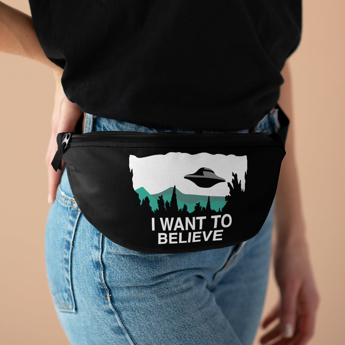 I Want To Believe - X-Files | UFO Conspiracy Fanny Pack