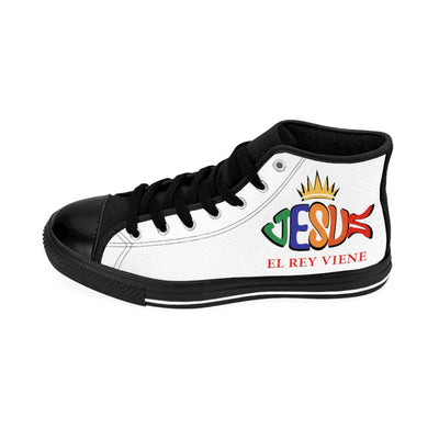 Jesus "El Rey Viene" shoes - Tyson Fury Boxing Star | High-top Sneakers