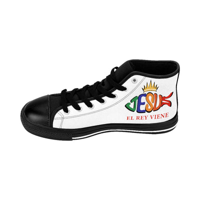 Jesus "El Rey Viene" shoes - Tyson Fury Boxing Star | High-top Sneakers