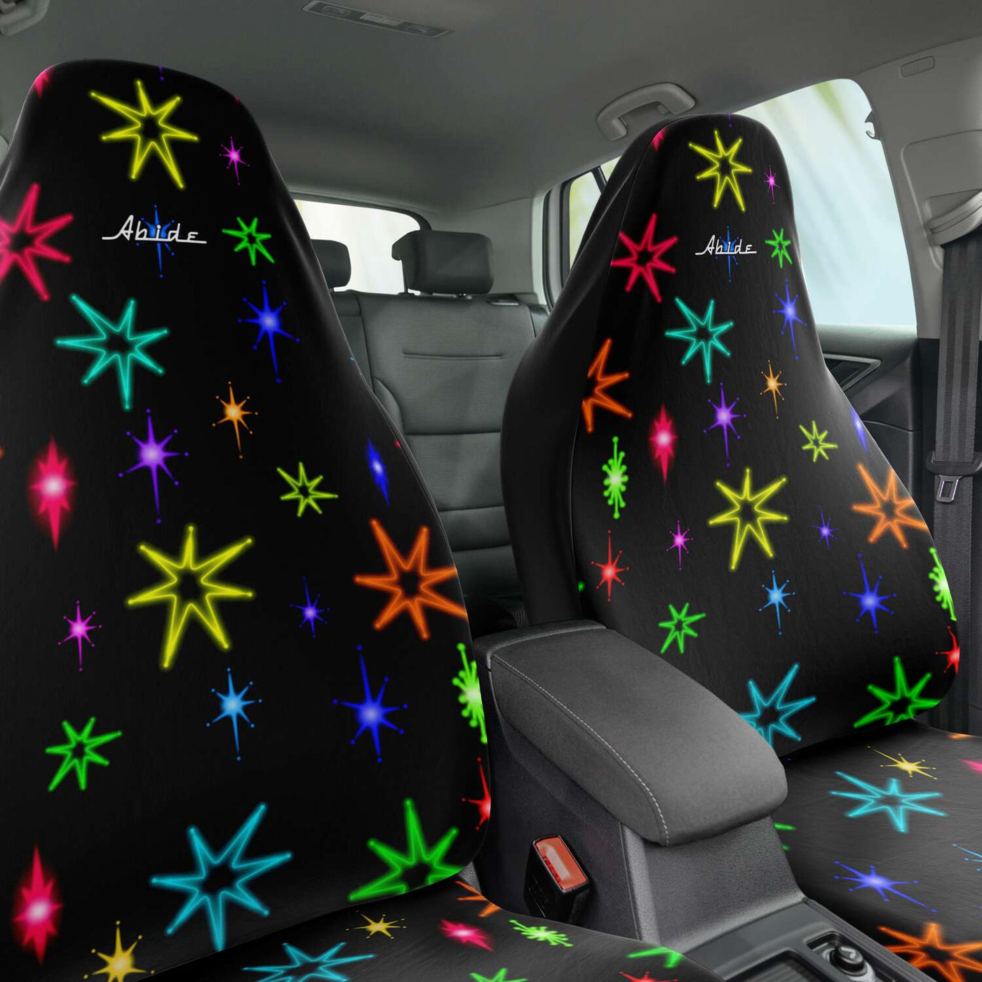 Lebowski's Neon Stars | Car/Truck Seat Covers