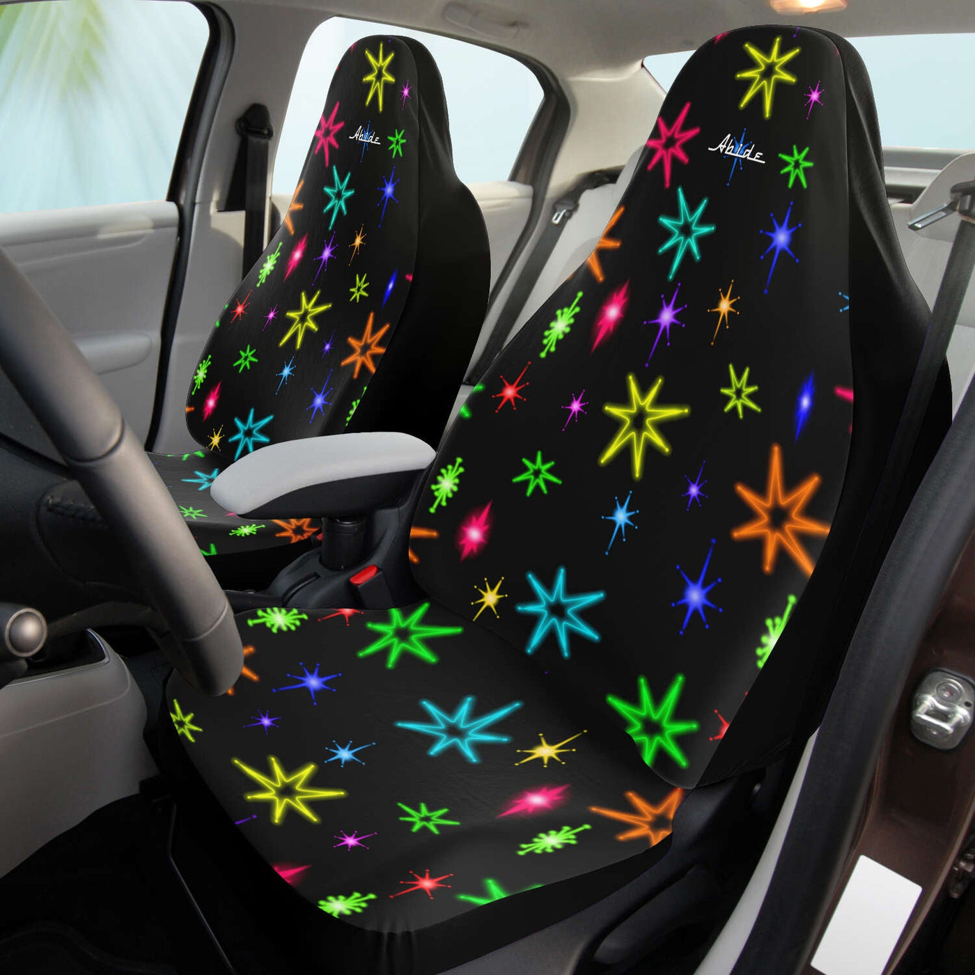 Lebowski's Neon Stars | Car/Truck Seat Covers