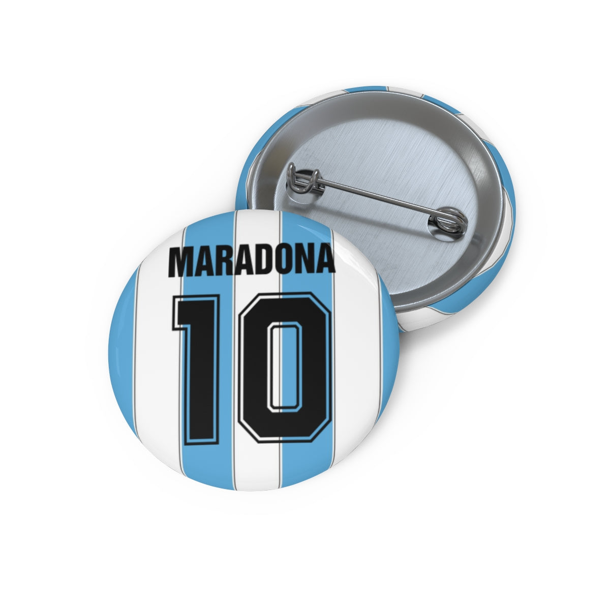Maradona Argentina Soccer Jersey | Pin Button