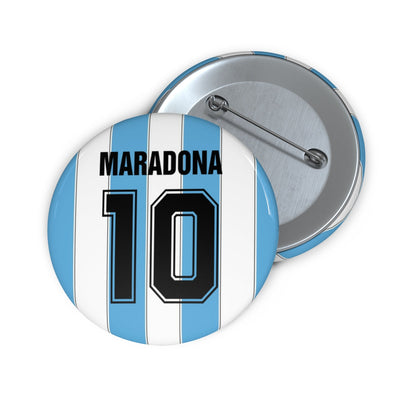 Maradona Argentina Soccer Jersey | Pin Button