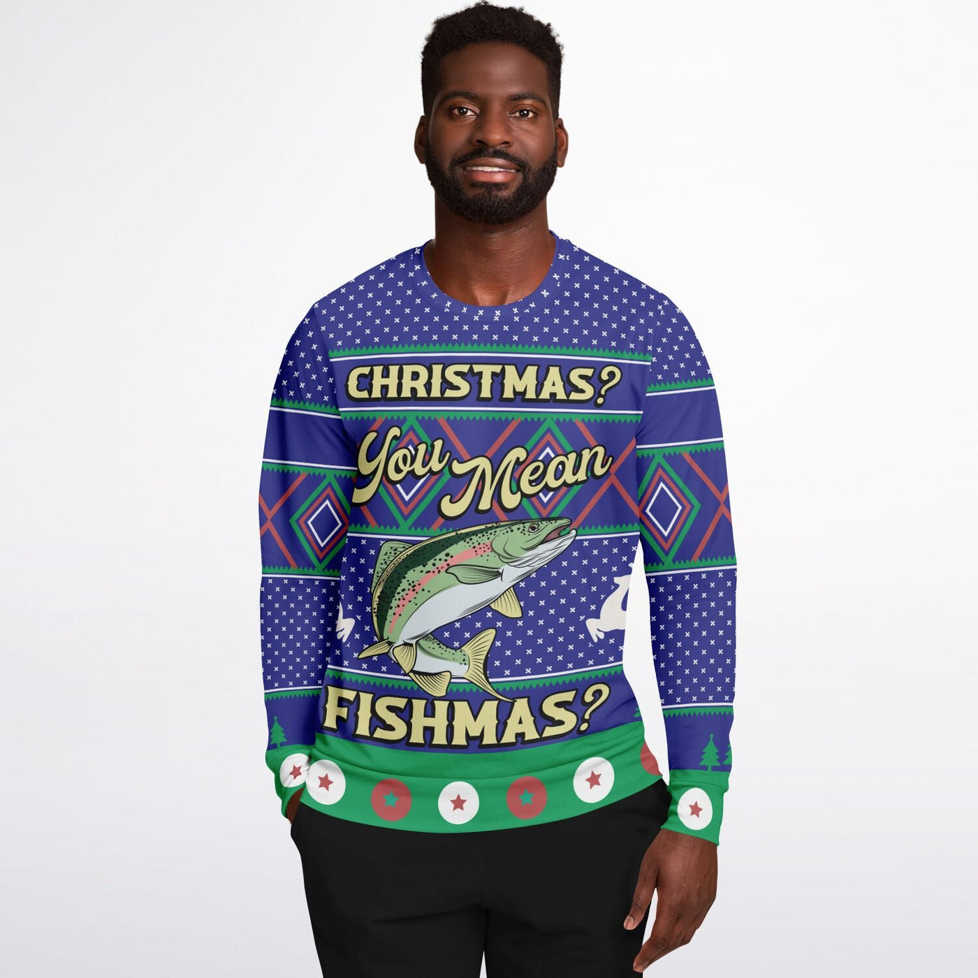Merry Fishmas | Ugly Xmas Sweatshirt