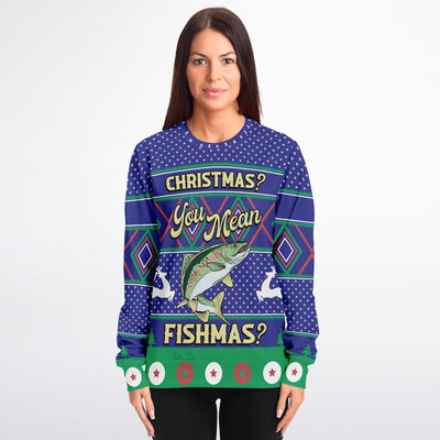 Merry Fishmas | Ugly Xmas Sweatshirt