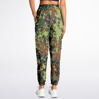 Military Camouflage Pattern | Army-Punk Cargo Sweatpants