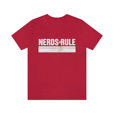 Nerds Rule | Geeky punk T-shirt