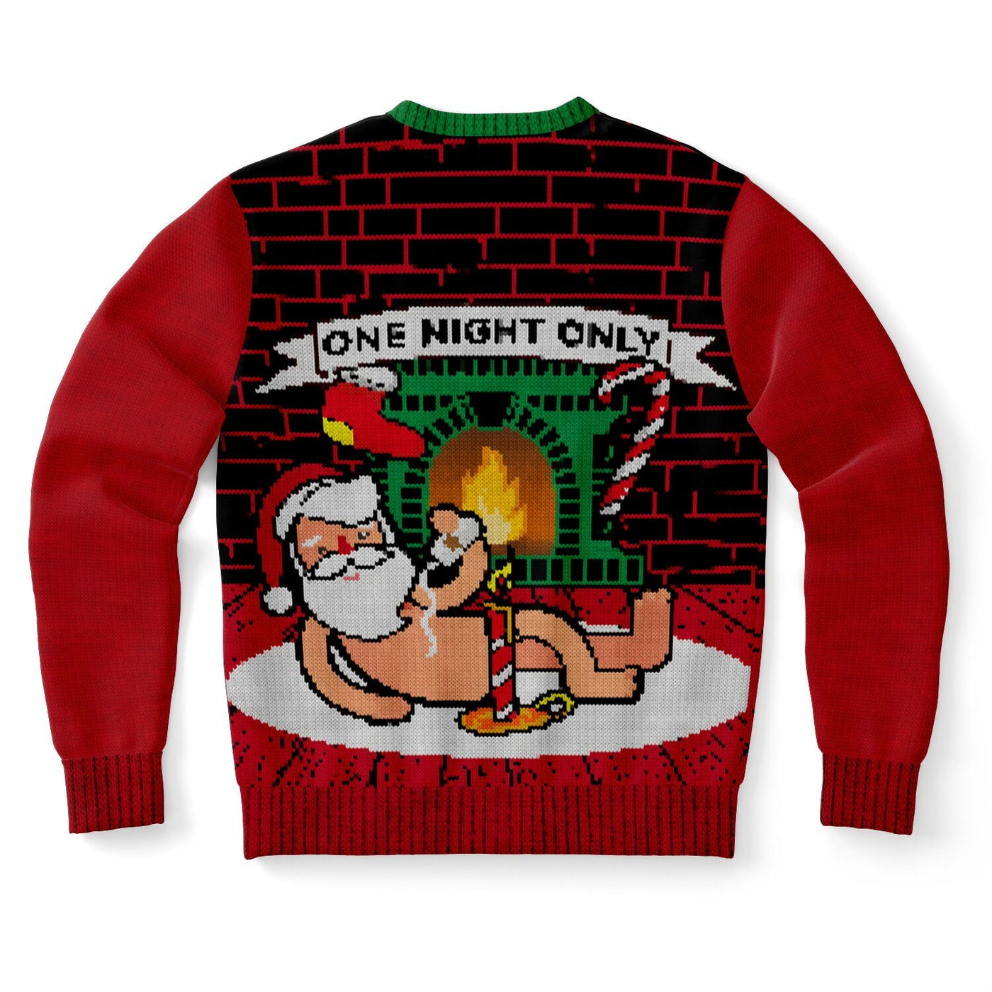 One Night Only - Naughty Santa | Ugly Xmas Sweatshirt