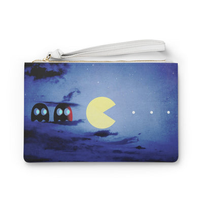 Pac-scape day/night - Pacman Shoes | Retro Gamer Clutch Bag