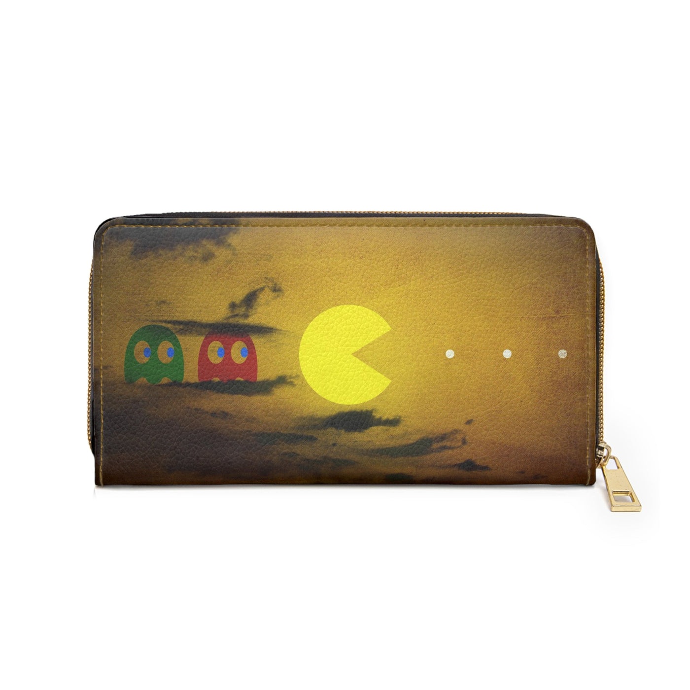 Pac-scape day/night - Pacman Shoes | Retro Gamer Zipper Wallet