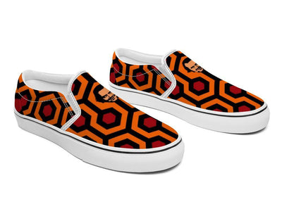 Redrum 237 Smiley Face -The Shining | Horror FreakClassic Slip-on Sneakers