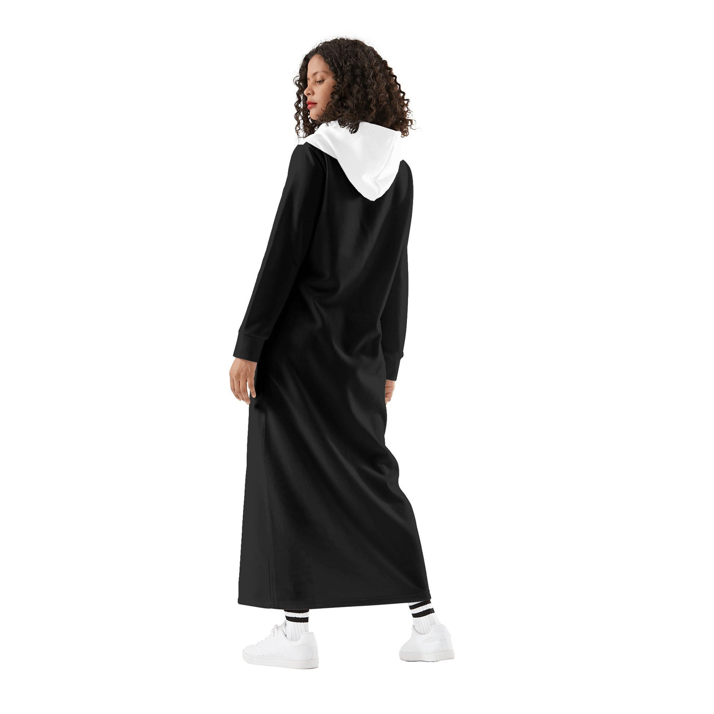 Street Nun Hoodie | Pagan Sister Extra Long Hoodie Dress