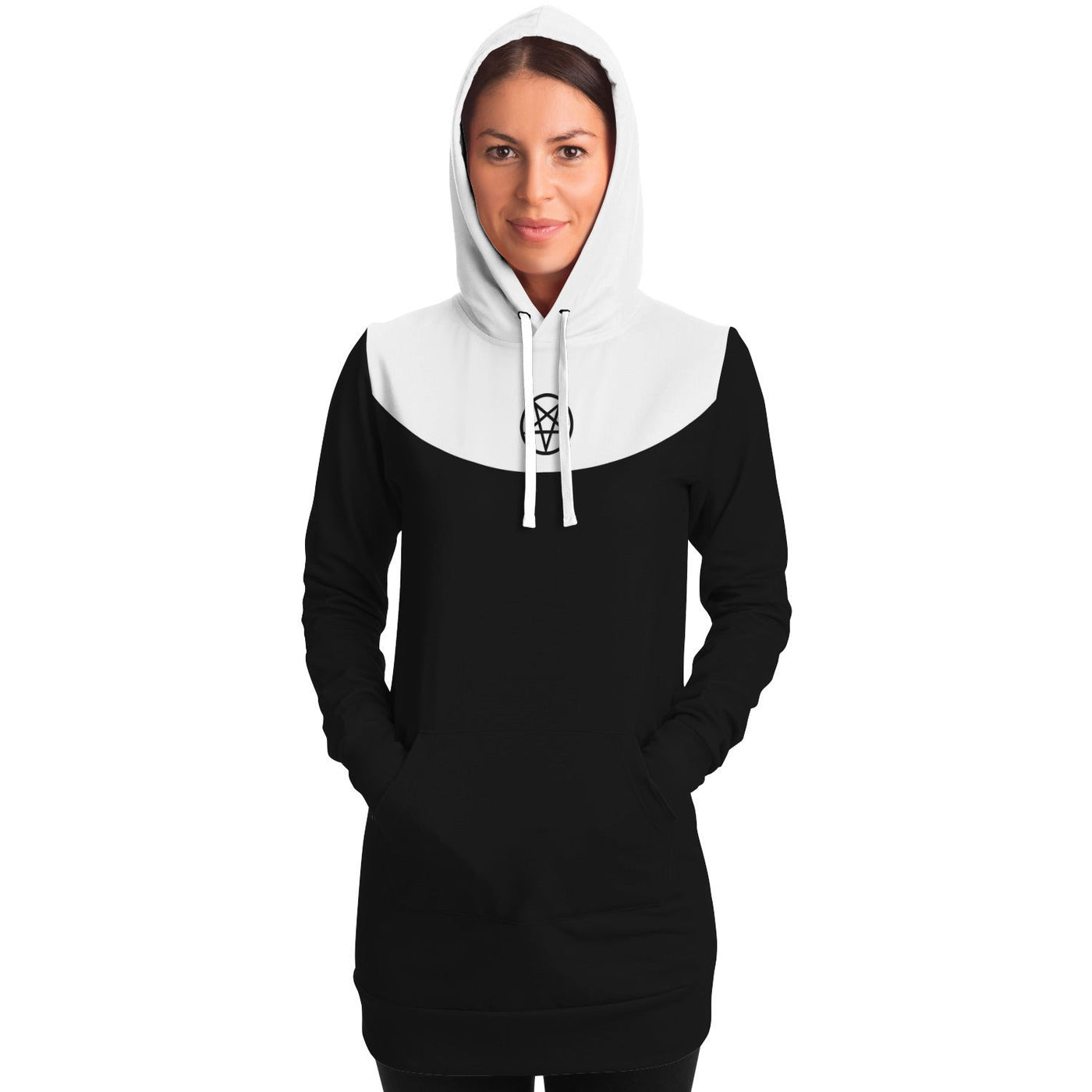 Street Nun Hoodie | Pagan Sister Long Hoodie Dress