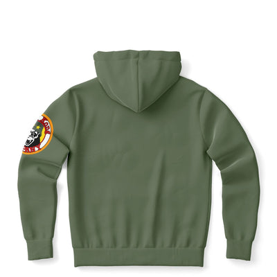 Taxi Driver - Travis Bickle | Military Punk Zip-up Hoodie