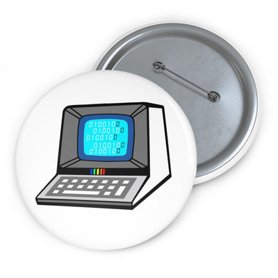 Terminal Computer | Super Nerd Pin Button