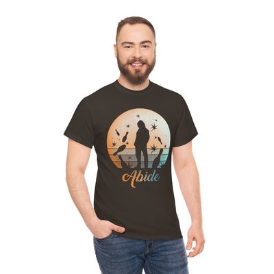The Dude Abide Retro Bowling T-shirt | Lebowksi Unisex T-shirt