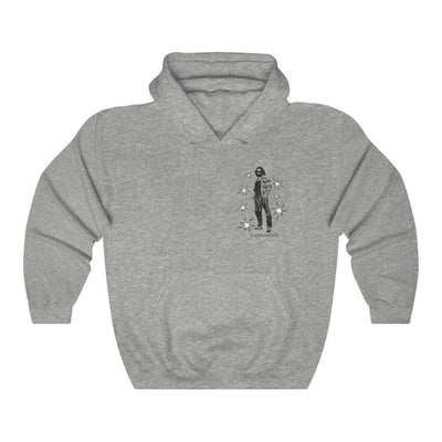 The Dude Classic Hoodie With Iconic Lebowski Silhouette