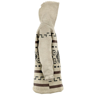 The Dude Snug Hoodie w/ Iconic Lebowski Sweater Pattern