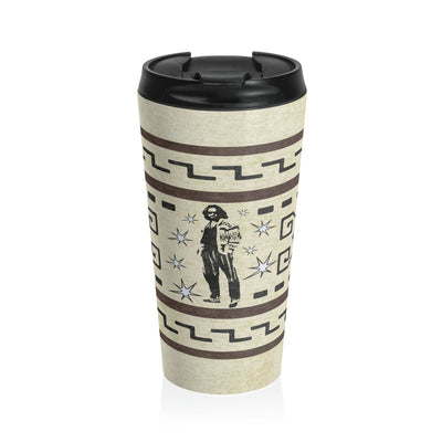The Dude Traveller Mug With Iconic Lebowski Silhouette