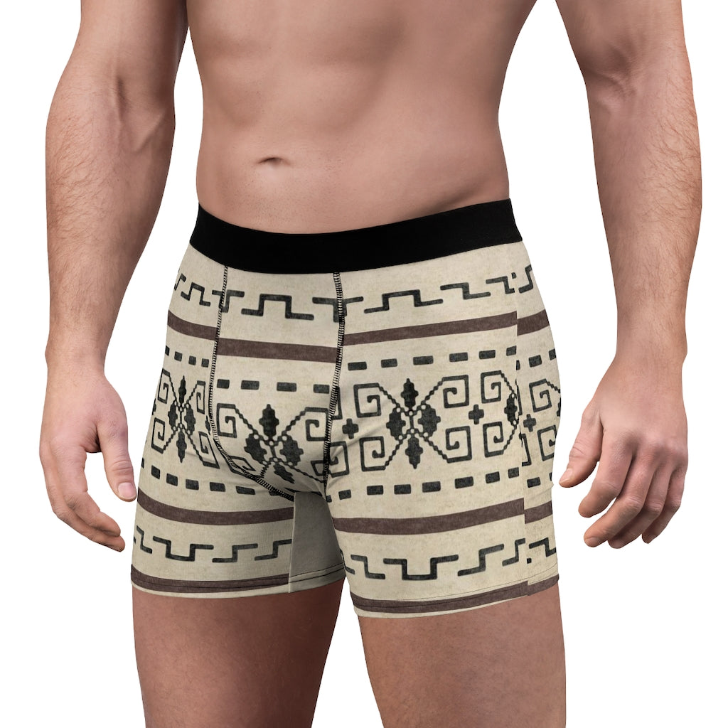 The Dude's Boxers Underwear with the Iconic Lebowski Sweater Pattern