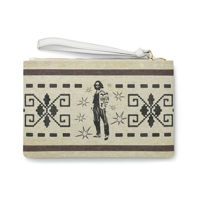 The Dude's Clutch Bag with The Iconic Lebowski Silhouette