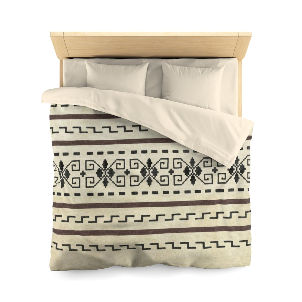 The Dude's Duvet Cover w/ The Classic Big Lebowski Sweater Pattern
