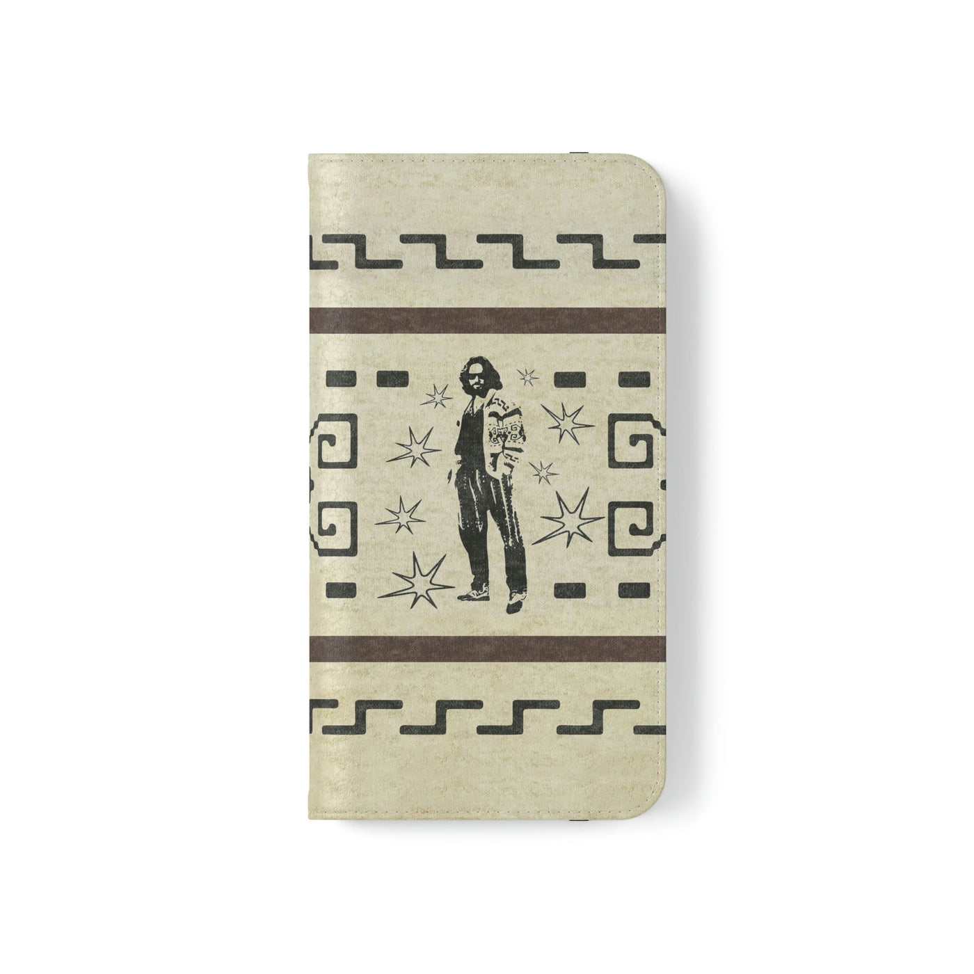 The Dude's Flip Wallet Phone Case w/ Lebowski Icon