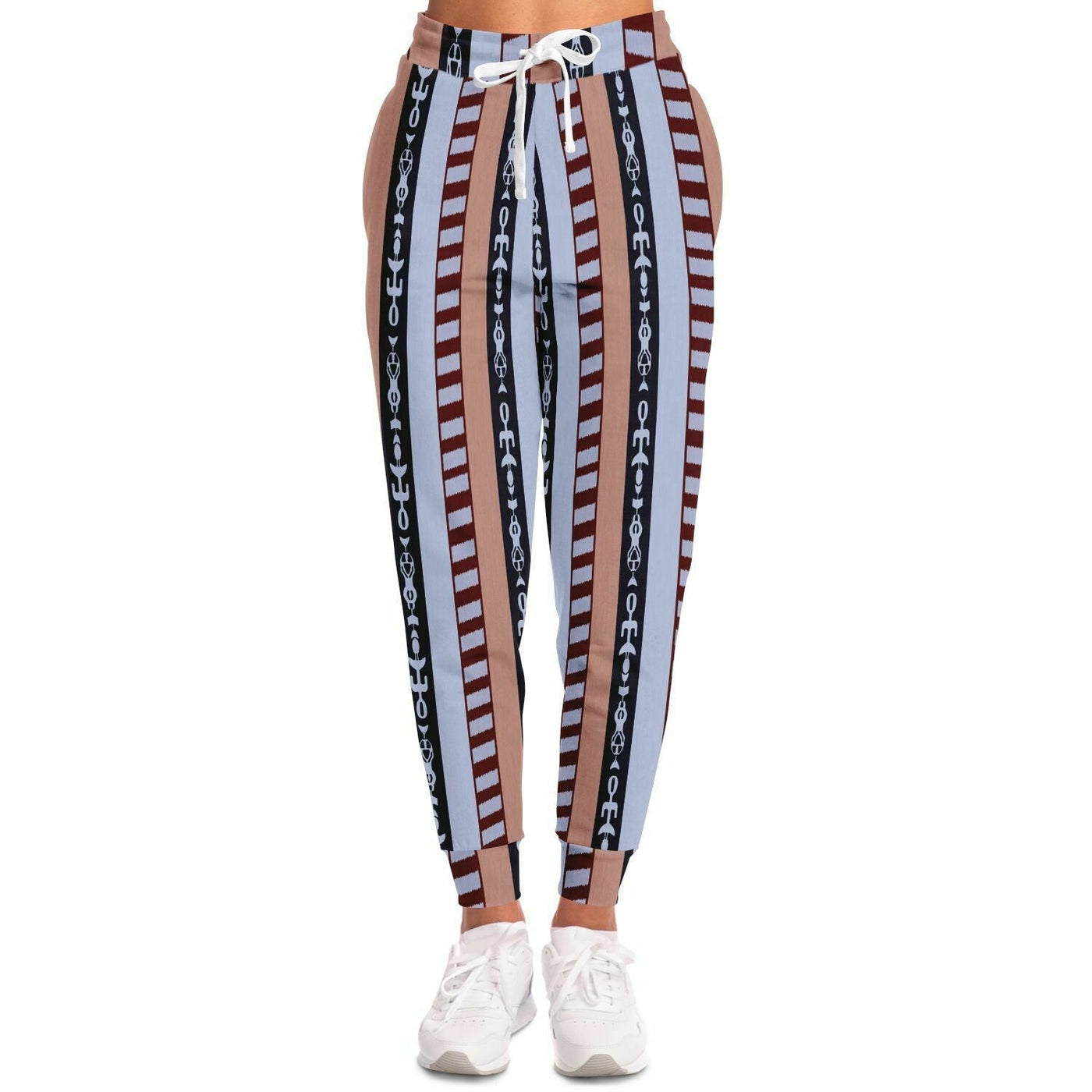 The Dude's Joggers with Iconic Lebowski Pajamas Pattern