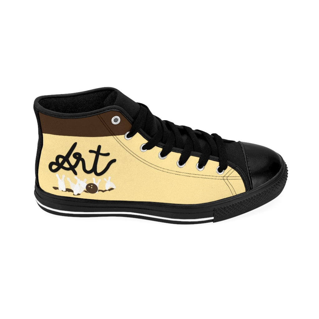 The Dude's Shoes - Medina Sod | Lebowski High top Canvas Sneakers